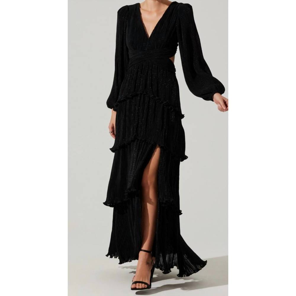 Astr Black Maxi Dress